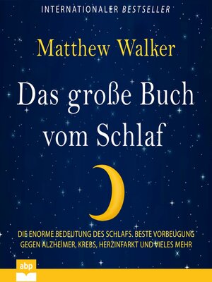 cover image of Das große Buch vom Schlaf
